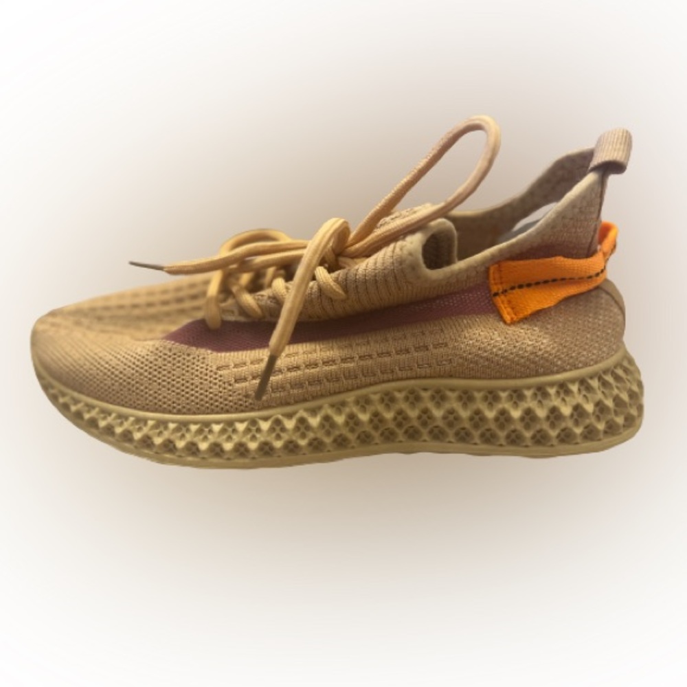 Lace Up Knit Sneakers